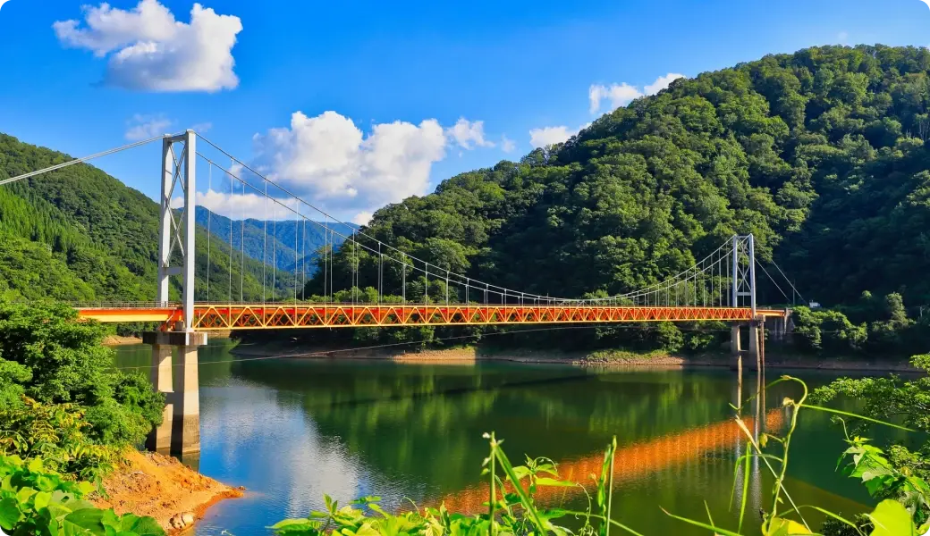 写真：九頭竜湖