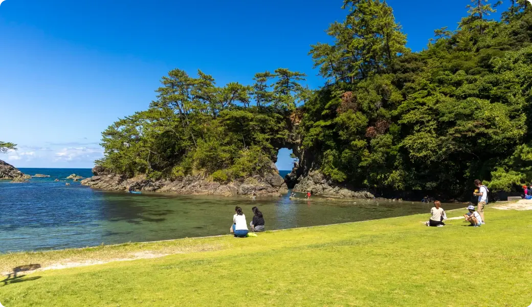 写真：城山海水浴場